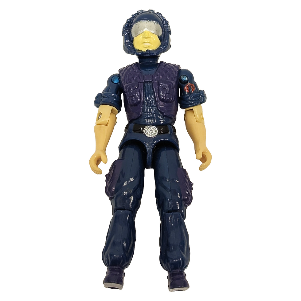 VINTAGE 1985 HASBRO G.I. JOE TELE-VIPER FIG INCOMPLETE