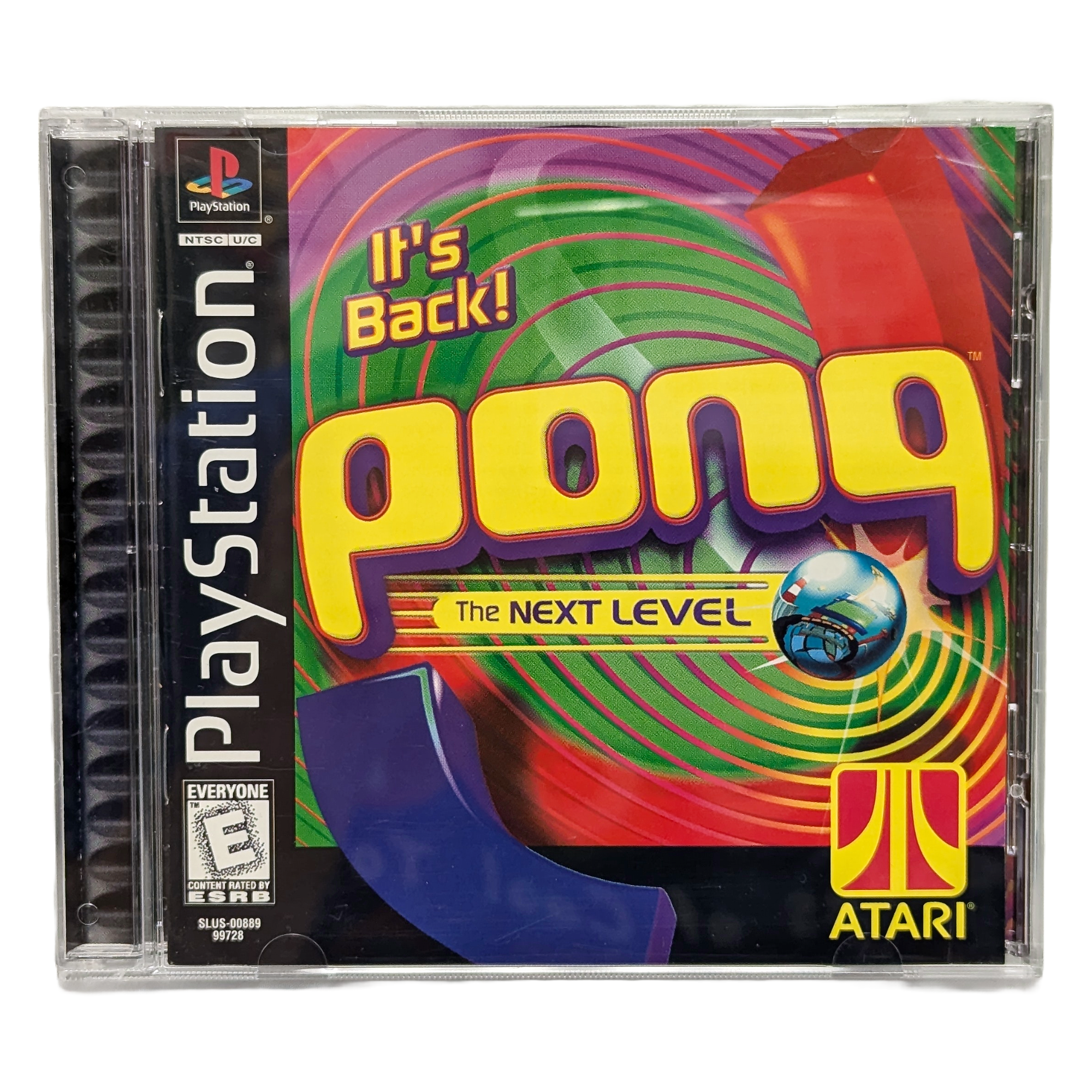 VINTAGE 1999 SONY PLAYSTATION PS1 PONG GAME TESTED