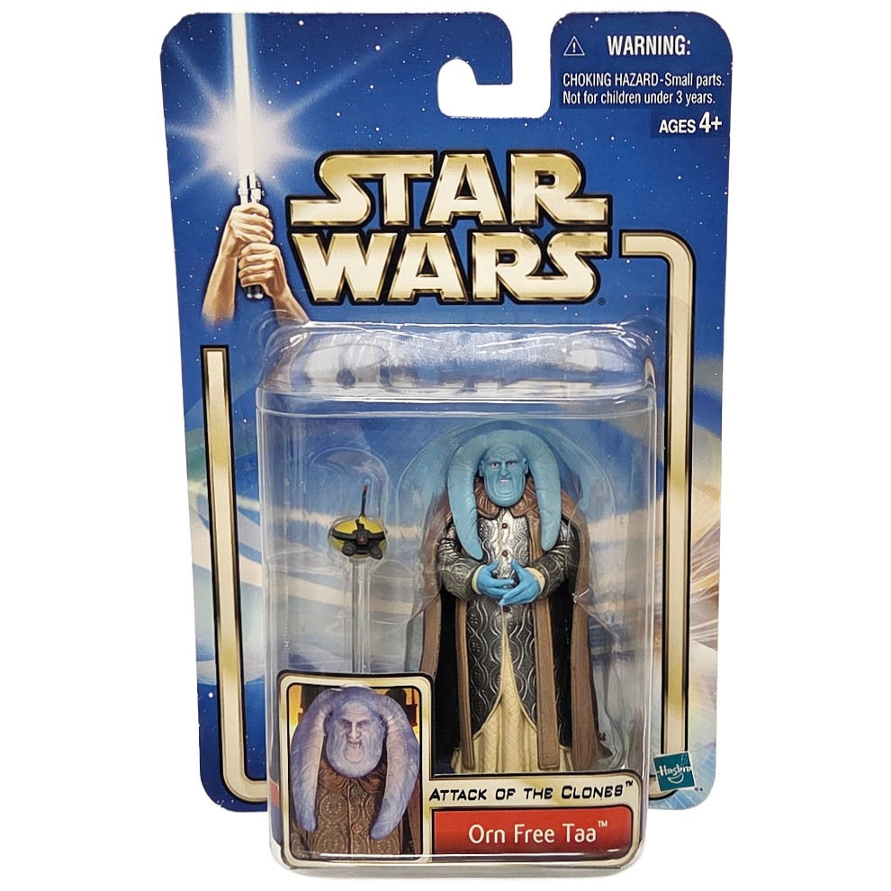 VINTAGE 2002 HASBRO STAR WARS AOTC ORN FREE TAA FIGURE