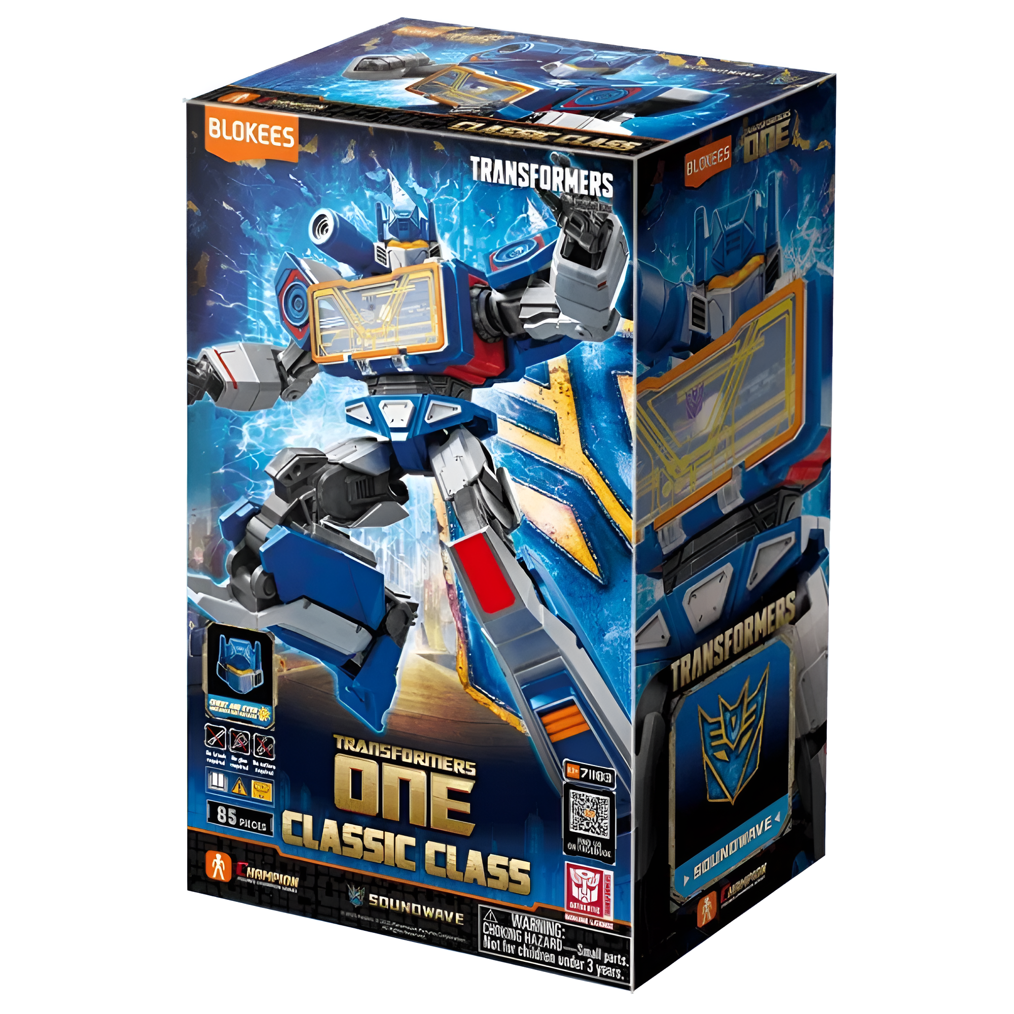 2025 BLOKEES TRANSFORMERS ONE CC SOUNDWAVE BLOKEE