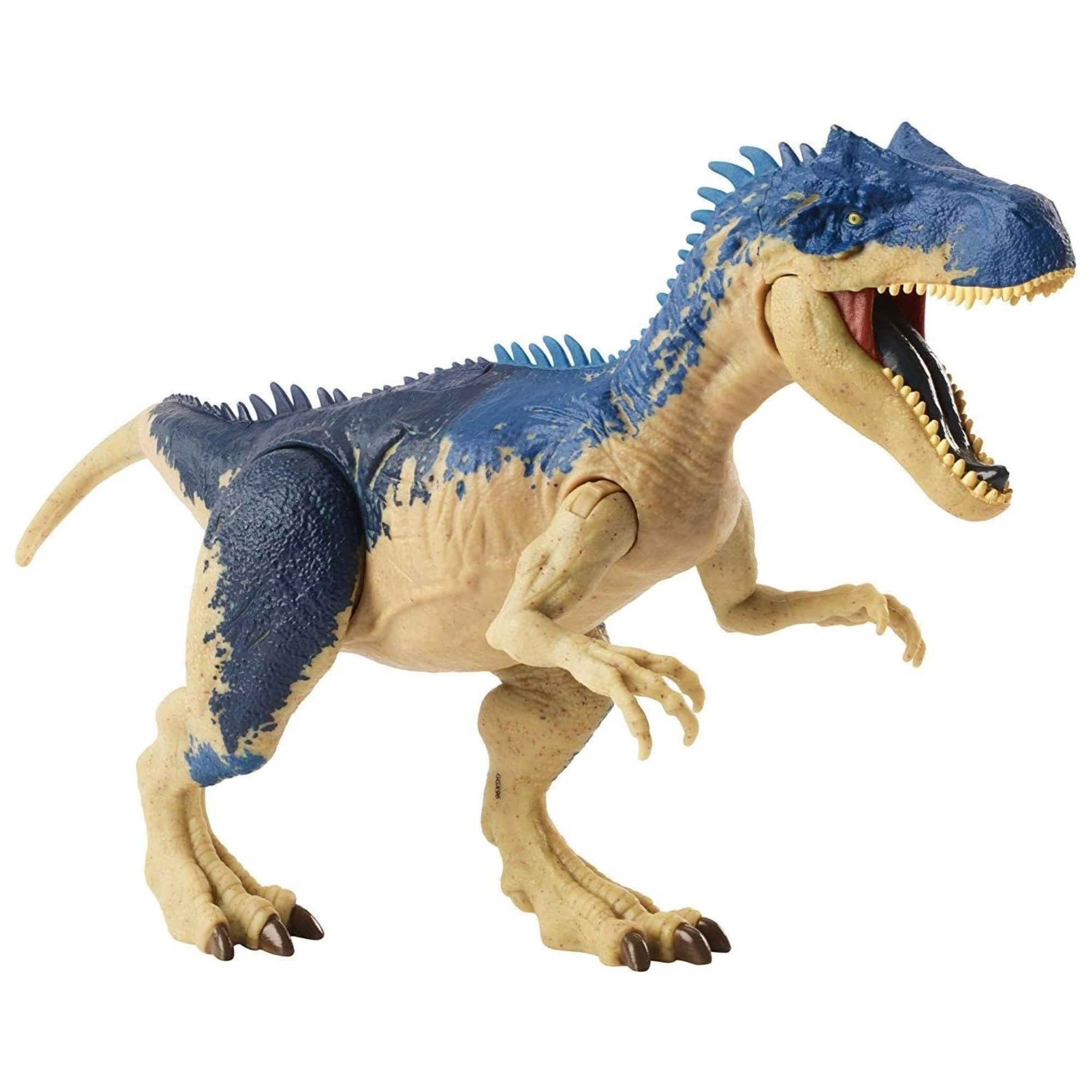 MATTEL 2017 JURASSIC WORLD DINO RIVALS ALLOSAURUS DUAL ATTACK ACTION FIG LOOSE