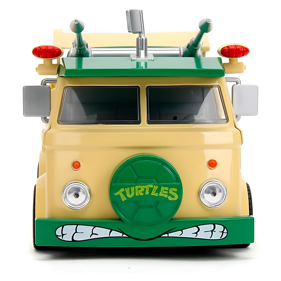 Thumbnail: 2024 JADA TMNT 1:24 SCALE DIE CAST DONATELLO & PARTY WAGON