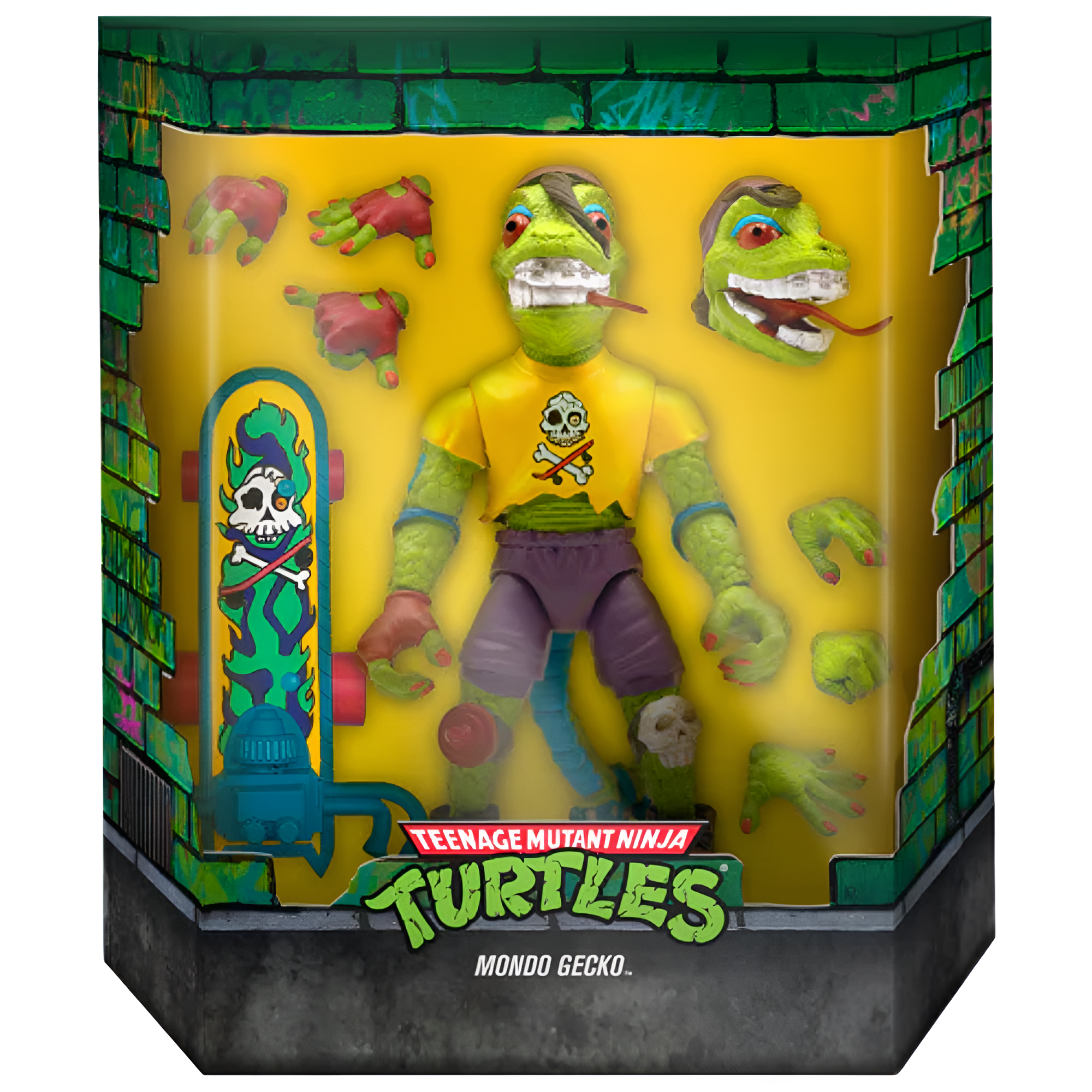 2021 SUPER7 TMNT MONDO GECKO FIGURE