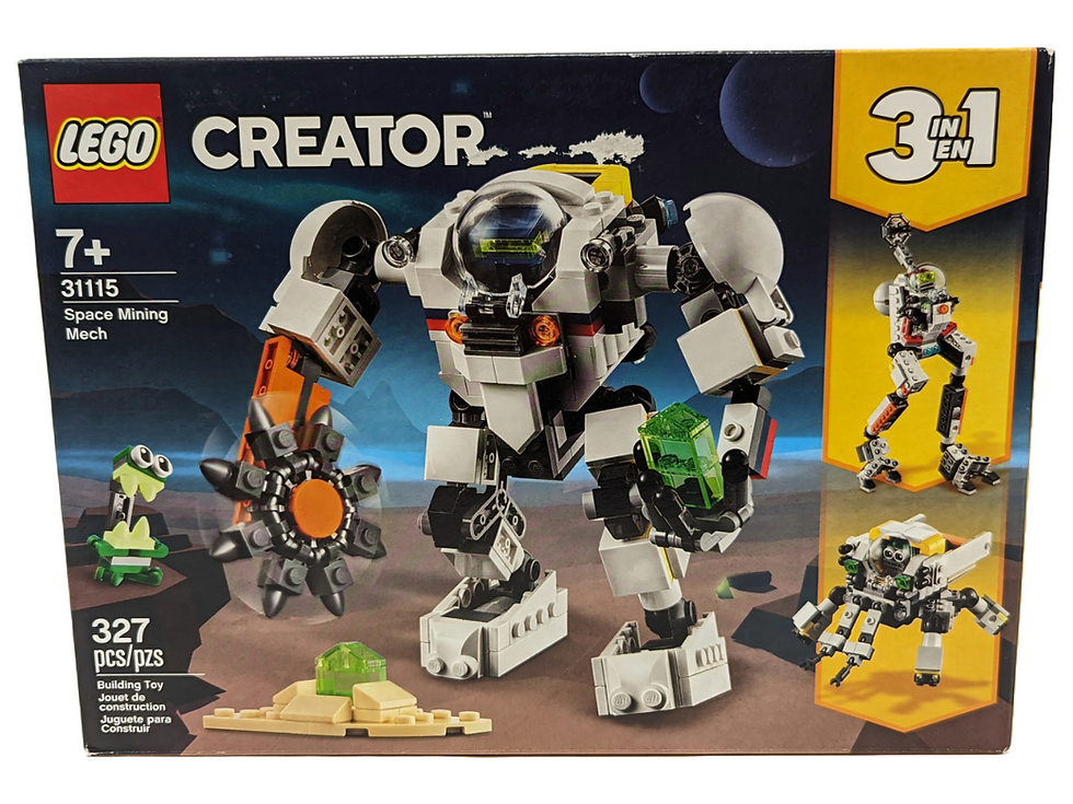 2021 LEGO CREATOR SPACE MINING MECH 31115