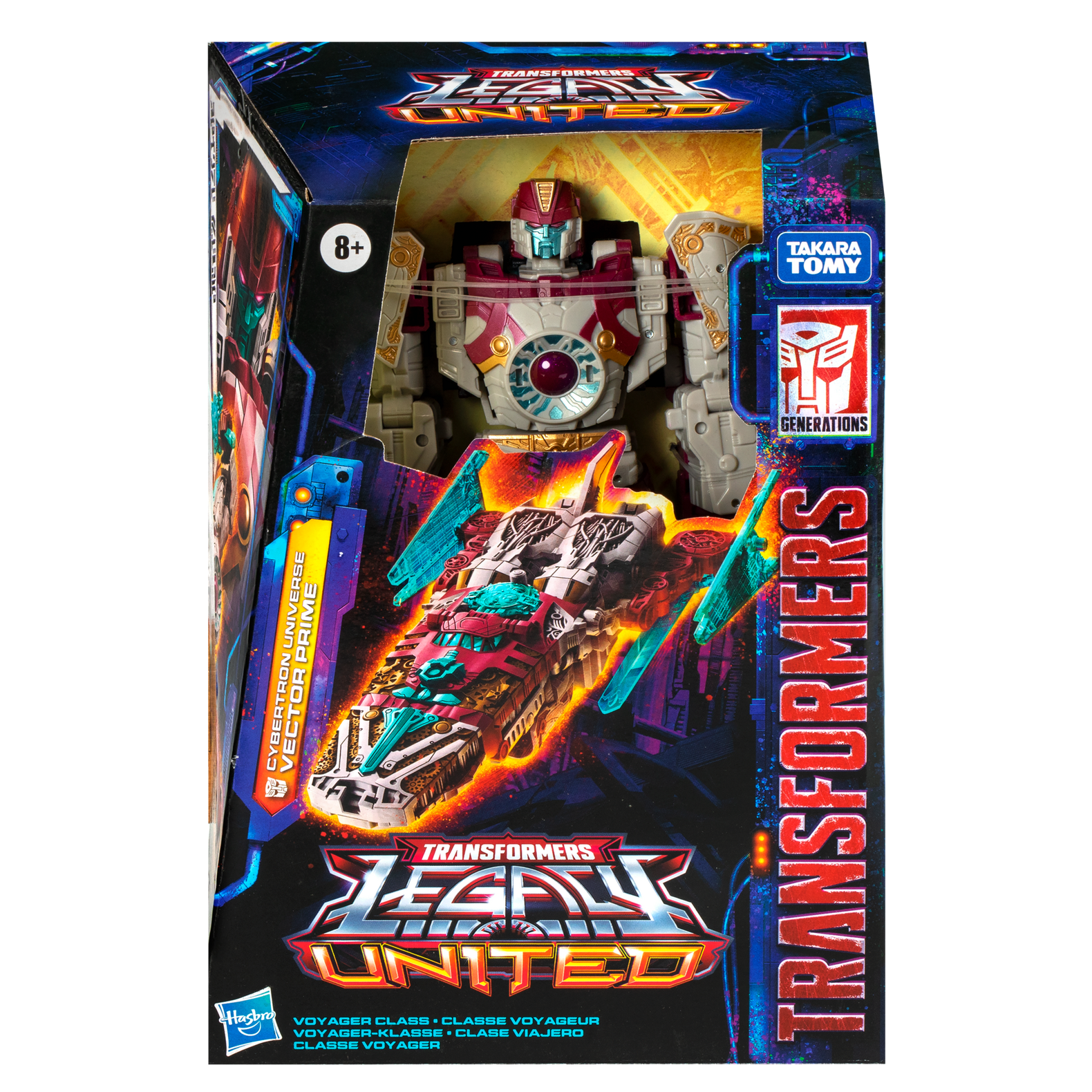 2024 HASBRO TRANSFORMERS LEGACY UNITED CYBERTRON VECTOR PRIME FIG