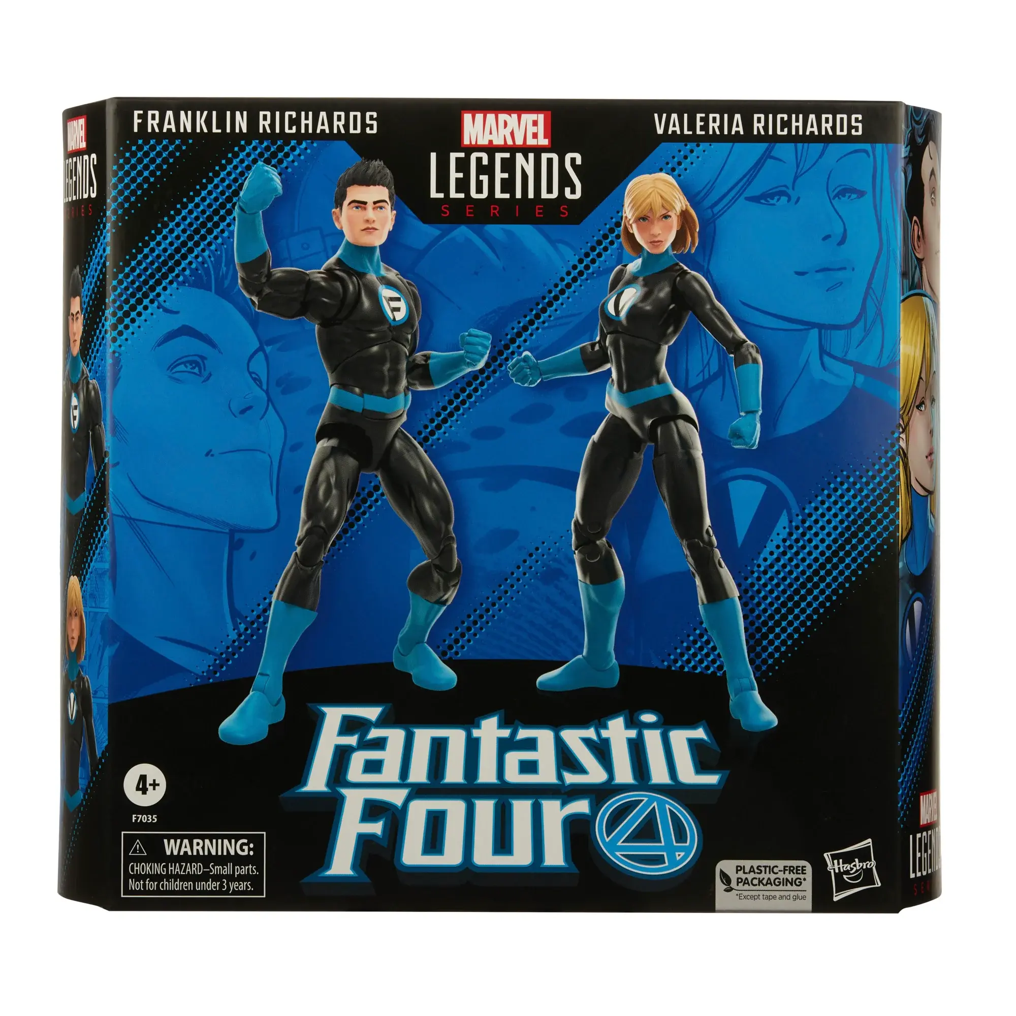 2023 HASBRO MARVEL LEGENDS SERIES FANTASTIC 4 FRANKLIN AND VALERIA RICHARDS