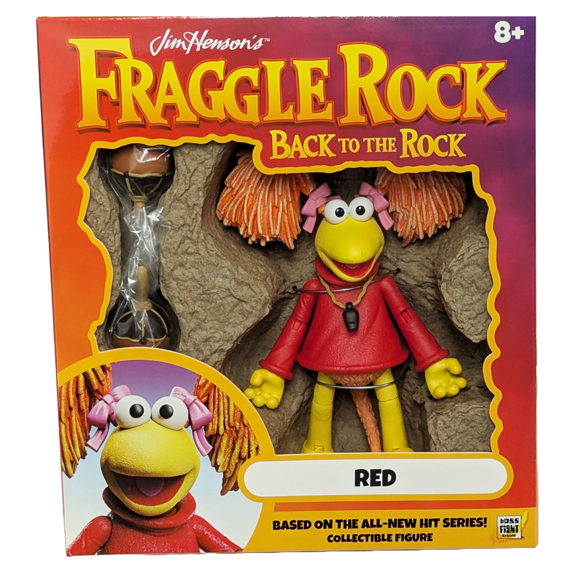 2023 BOSS FIGHT FRAGGEL ROCK RED FIGURE
