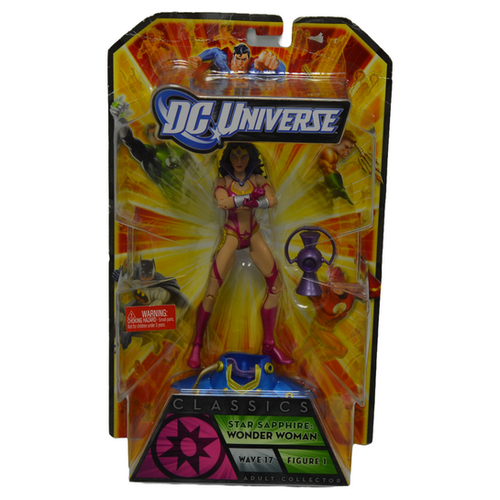 2010 MATTEL DC UNIVERSE STAR SAPPHIRE WONDER WOMAN ACTION FIGURE