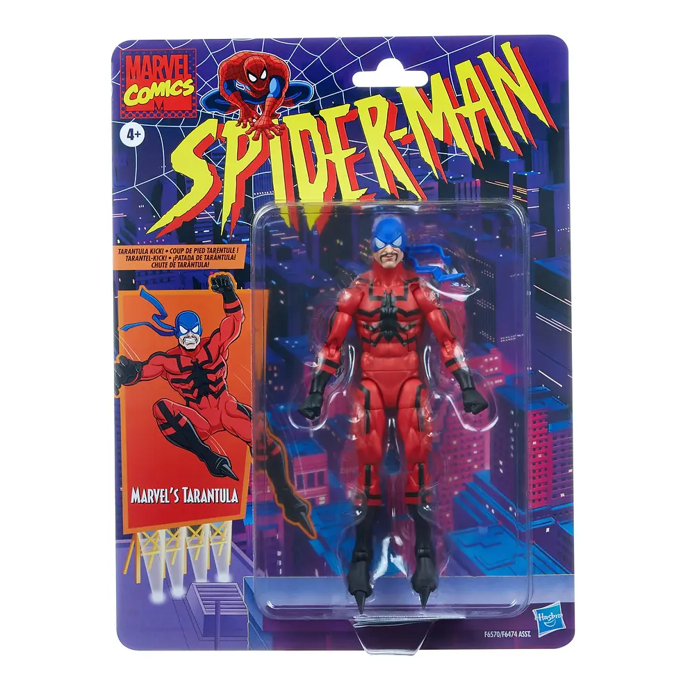 2023 HASBRO MARVEL LEGENDS SPIDER-MAN MARVEL'S TARANTULA ACTION FIGURE