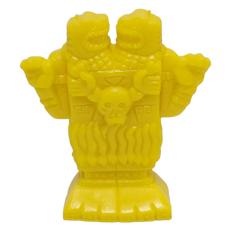 VINTAGE 1991 MATCHBOX MONSTER IN MY POCKET COATLICUE #16 YELLOW FIGURE