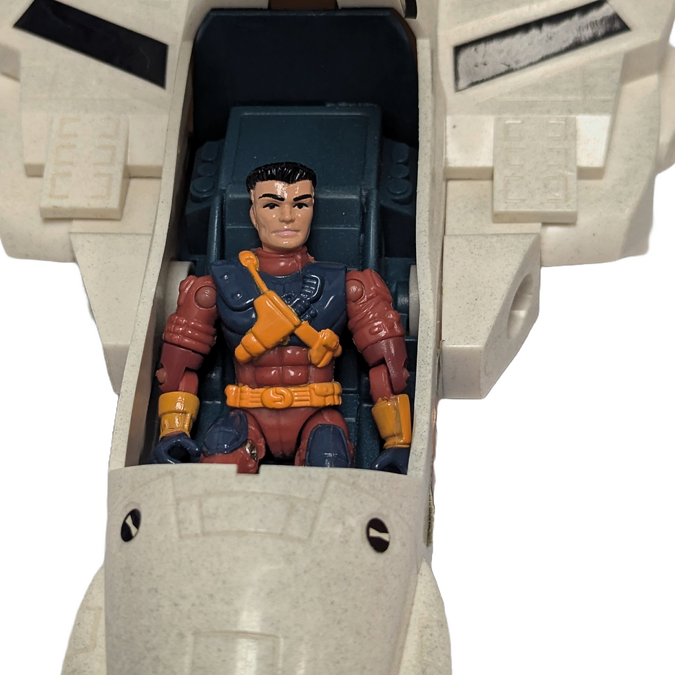 Thumbnail: 1995 VINTAGE PLAYMATES ROBOTECH VERITECH FIGHTER WITH FIGURE AND BOX 100% COMP.