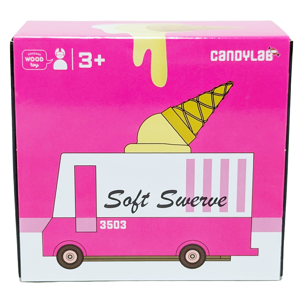 Thumbnail: 2024 CANDYLAB ICE CREAM VAN WOODEN TOY VEHICLE