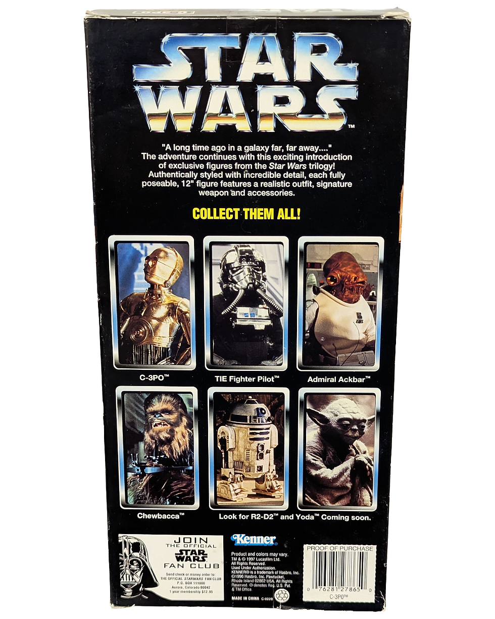 Thumbnail: VINTAGE 1997 HASBRO STAR WARS COLLECTOR SERIES C-3PO