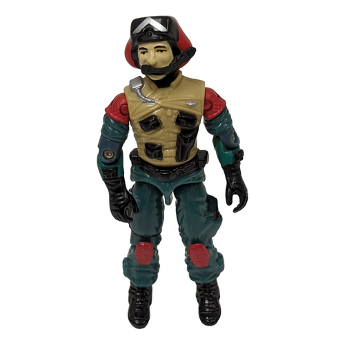 VINTAGE 1986 HASBRO G.I. JOE TOMAHAWK WITH LIFT TICKET FIG