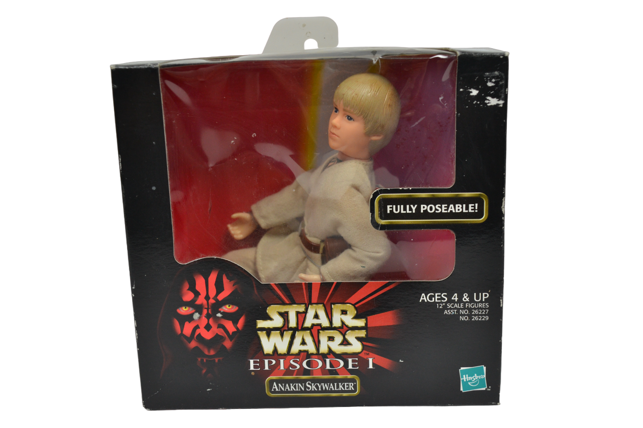 VINTAGE 1998 HASBRO STAR WARS EPISODE 1 FULLY POSEABLE ANAKIN SKYWALKER FIGURE