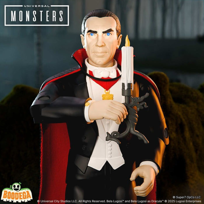 Thumbnail: 2025 SUPER7 UNIVERSAL MONSTERS DRACULA 3 3/4 INCH REACTION+ FIGURE