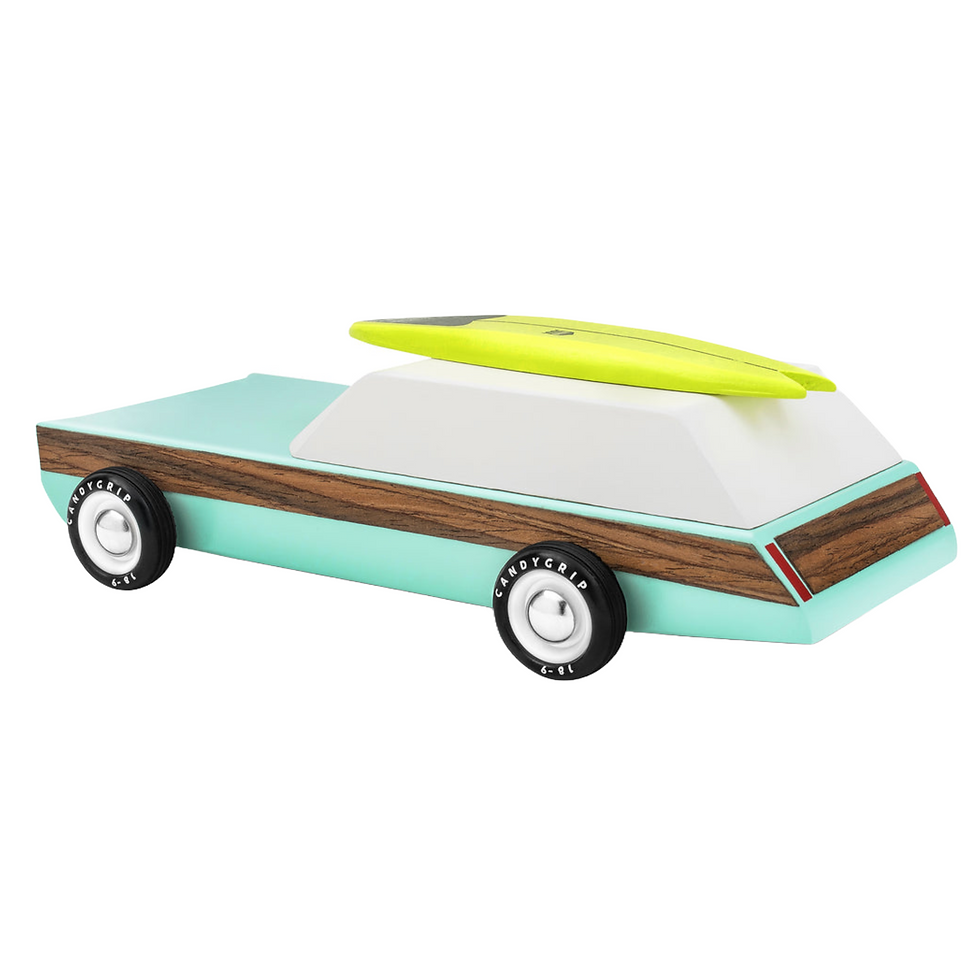 Thumbnail: 2022 CANDYLAB AMERICANA WOODY REDUX WAGON WOOD TOY VEHICLE