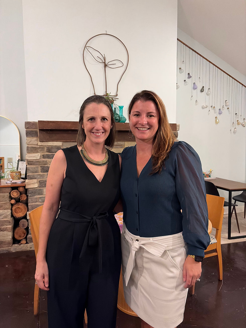 Arboro owners, Jenna and Lindsay - Not robots.