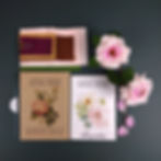 Paper Roses, Open Roses, Paper Rose Craftkits, showing contents : crepe paper and wire