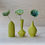 Thumbnail: Vase & Flower Gift Set: Olive