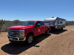 lone star rv picking up travel trailer