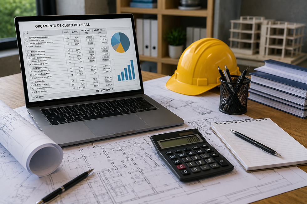 Orçamento de Custo de Obras