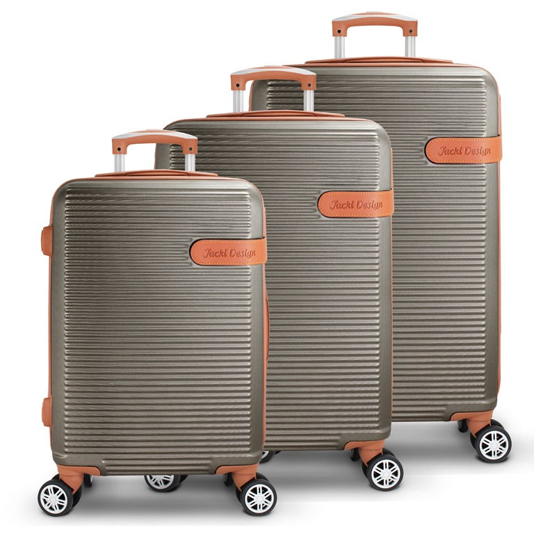Conjunto de Malas 3 Peças Premium Cobre - Jacki Design - AHZ23899