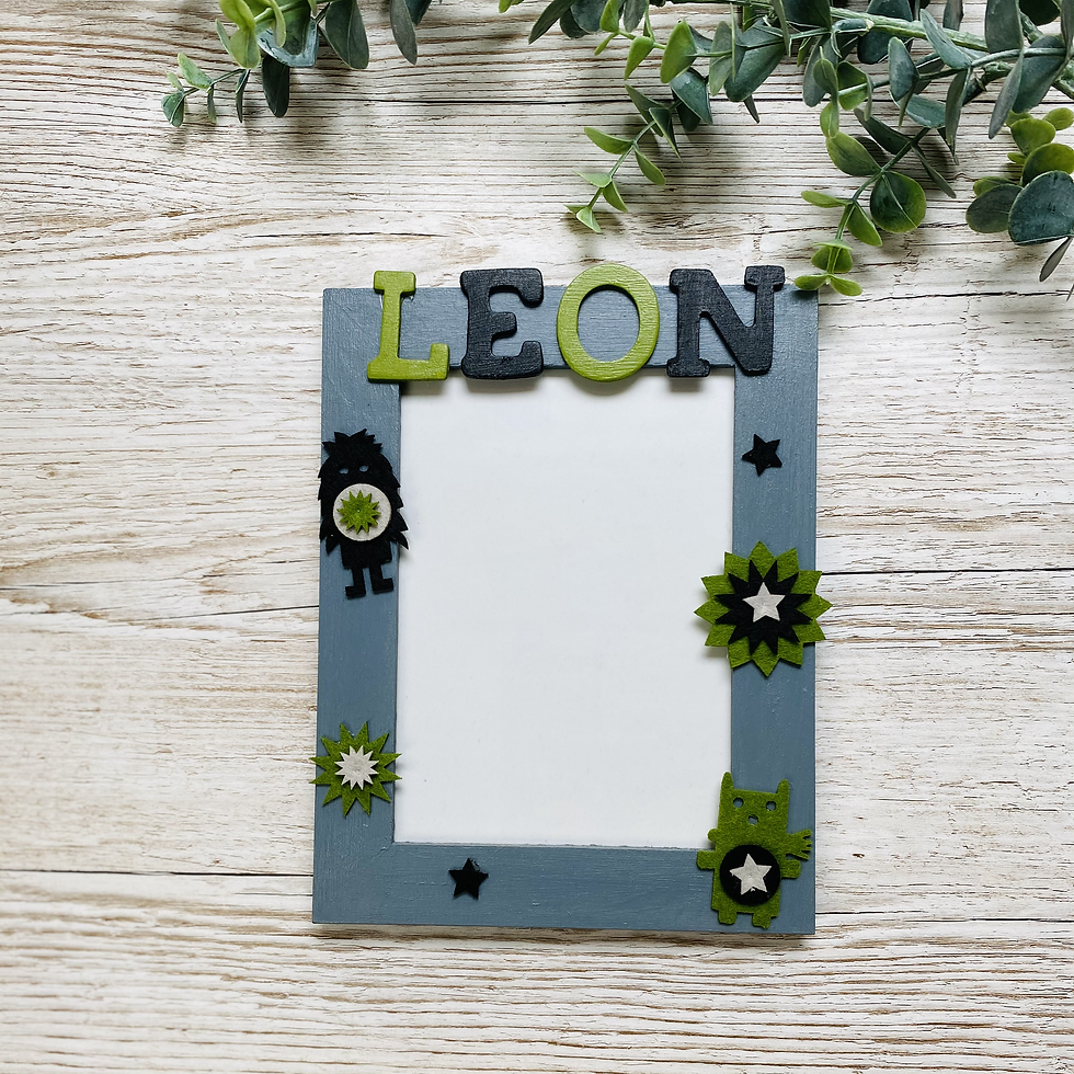 Miniature : Cadre "Petits Monstres"