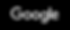 Google logo on black background