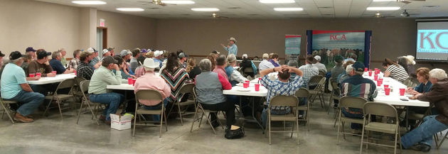 Bill Bullard Speaks at KCA Regional Meeting in Corning, Kansas