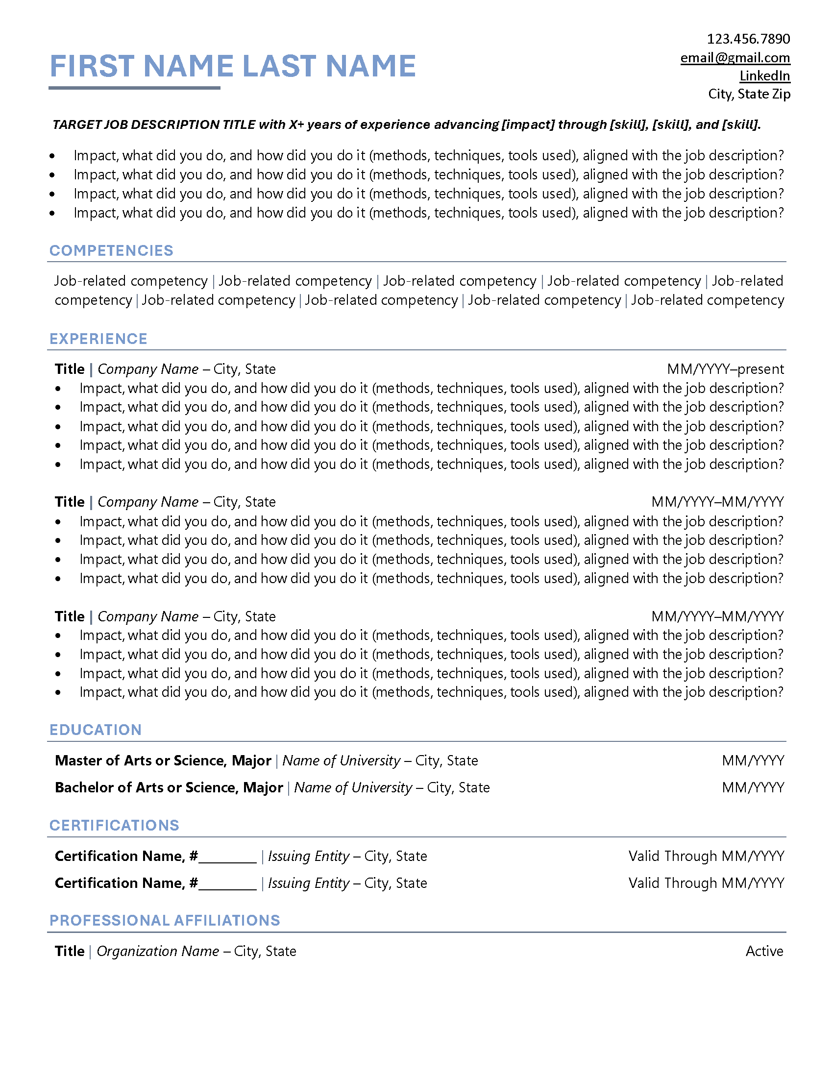 Experienced – Education Admin, Student Services Leadership