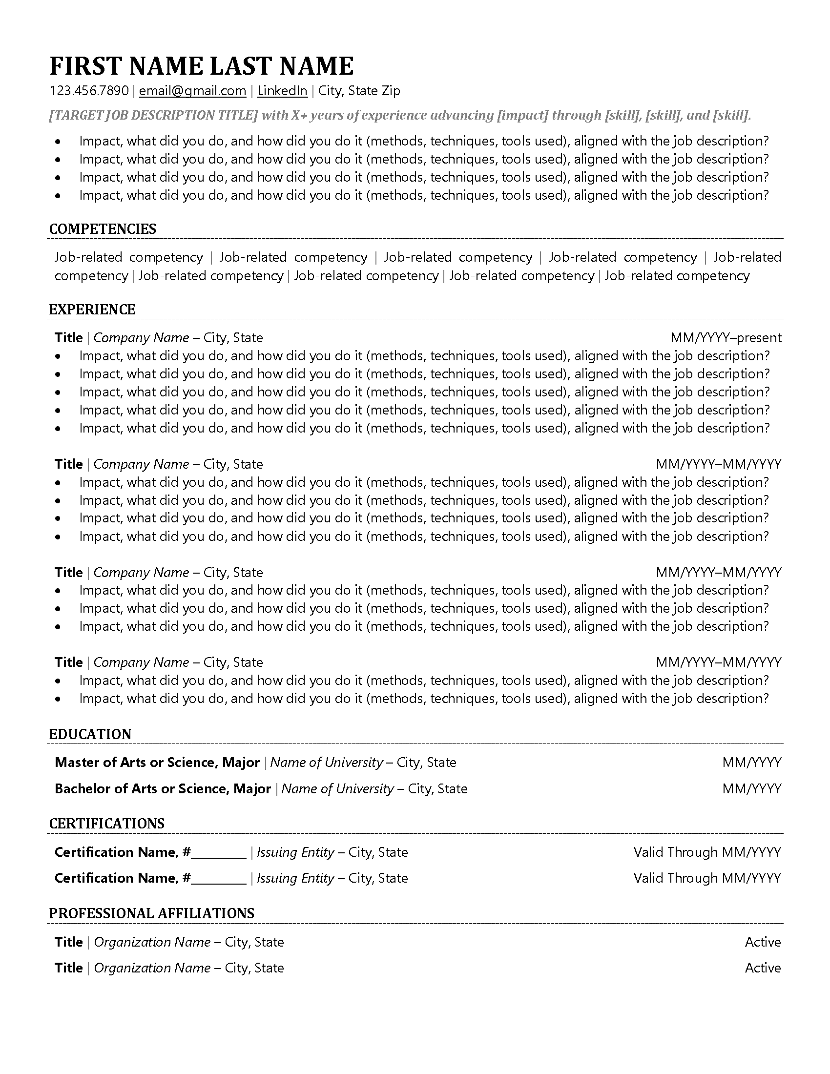 Experienced – Accounting, Banking Operations, State/Local Government Fin