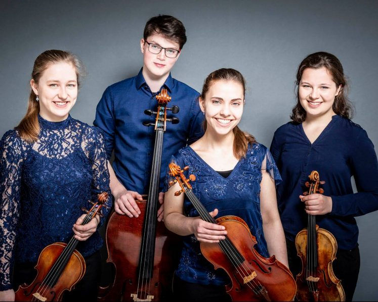 Het Viride Kwartet op zondagmiddag 29 maart.