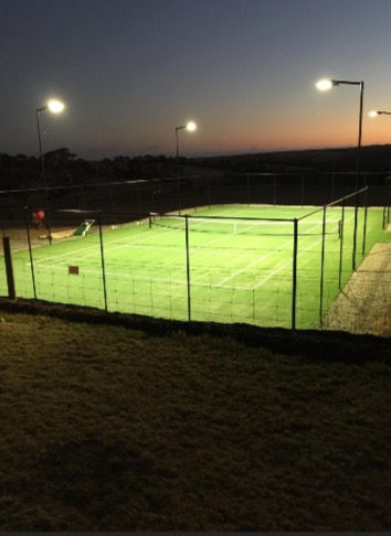 tennis court lighting