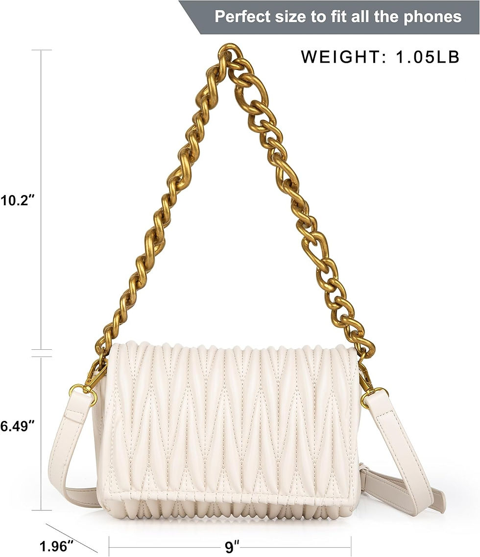 Thumbnail: Quilted Purses for Women Crossbody Bags Trendy Small Purses and Handbag