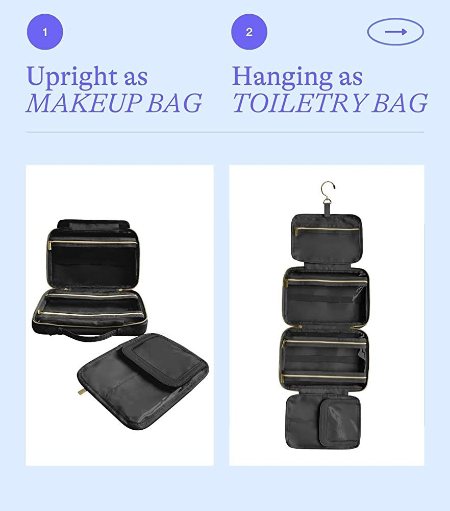 Thumbnail: Cosmetic Travel Bag For Toiletries Travel Makeup Organizer Toiletry Bags