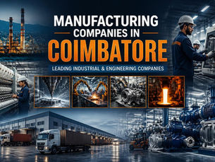 Manufacturing Companies in Coimbatore 