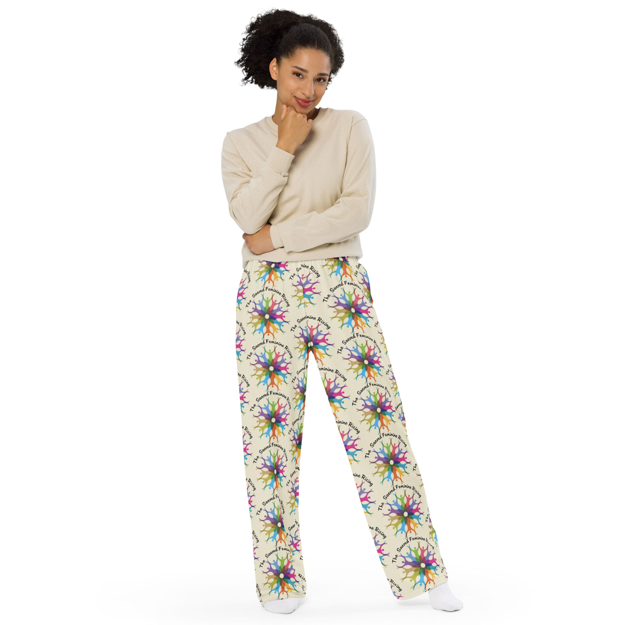 TSFR logo pants overall print Model
