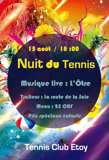 Nuit du tennis 2025