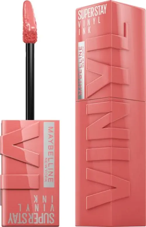 Maybelline Superstay Vinyl Ink Lipstick, Shade 100 Charmed