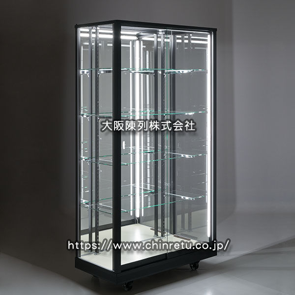 個人様分「模型ケース(コレクションケース)」としてのアルミ枠ガラスケースの製作販売実例です。