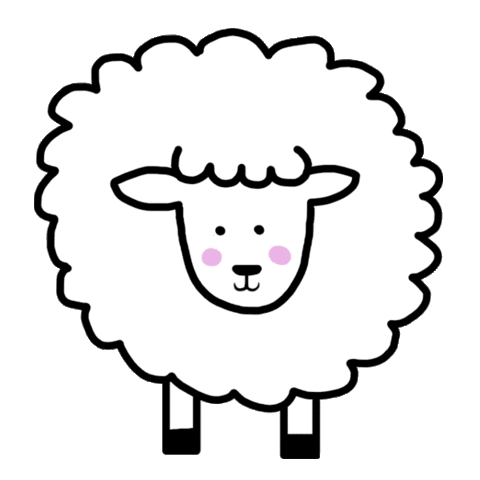 Sheep Knitting Sticker by WeCrochet.gif