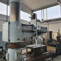 alt="Trapano radiale Sass TM 2500 S con braccio da 2500 mm e foratura fino a 100 mm"