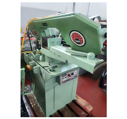 alt="Segatrice a nastro THOMAS 310 manuale con taglio fino a 300 x 190 mm"