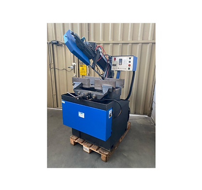 alt="Segatrice a nastro IMET BS 340 SH semiautomatica con taglio fino a 280 x 180 mm"