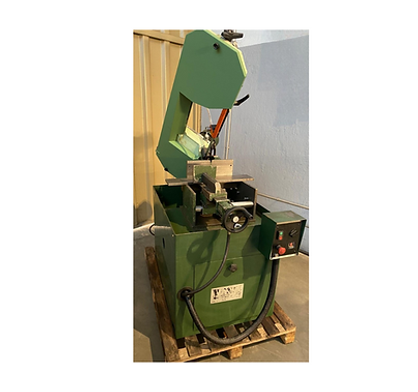 alt="Segatrice a nastro CARIF BSA 260 semiautomatica con discesa automatica e tagli inclinati"