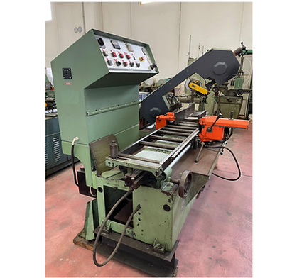 alt="Segatrice a nastro PEDRAZZOLI SN 350 AP CN automatica con apertura morsa 350 mm"