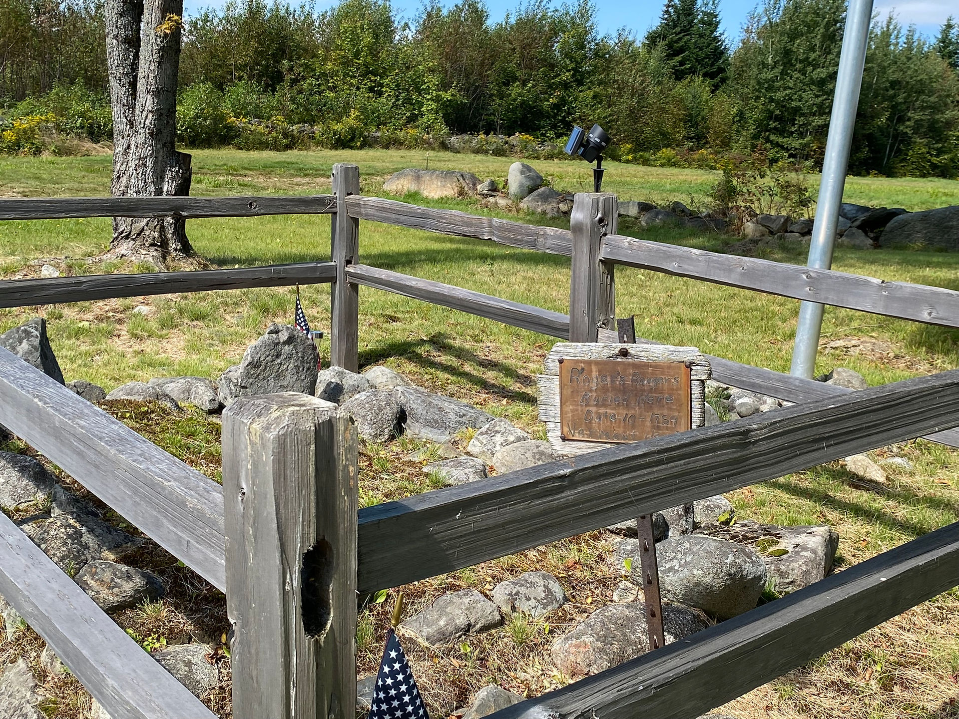 The gravesite