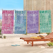 Personalized towels