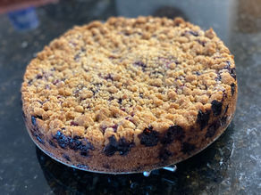 Following Up On The Best Crumb Cake Recipe: The Blueberry Version!